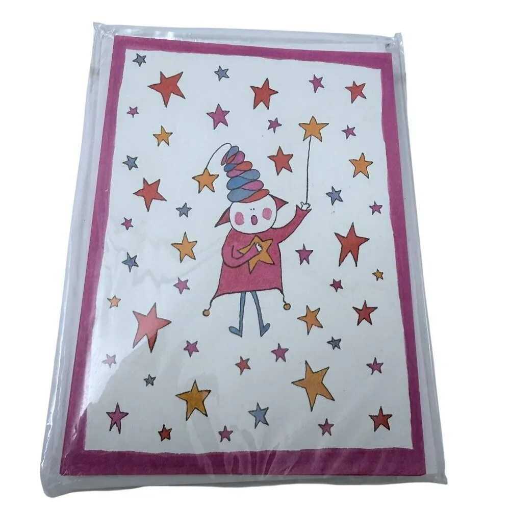 Reach for the Stars Fairy 7 Blank Greeting Cards Graduation Birthday